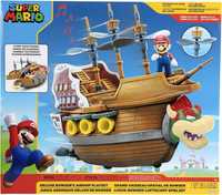Super Mario Zestaw Statek Sterowiec BOWSER'A Deluxe Airship playset