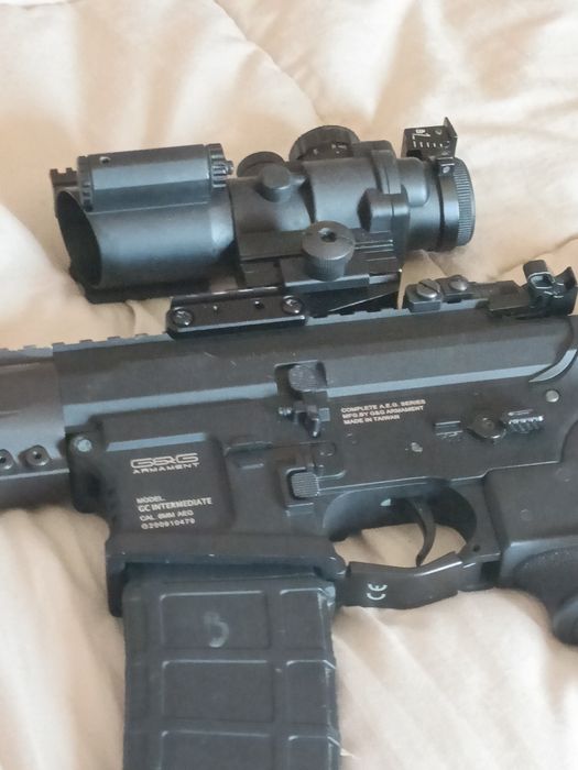 Mira telescópica airsoft