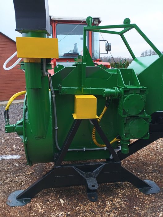 Rębak bębnowy do drewna