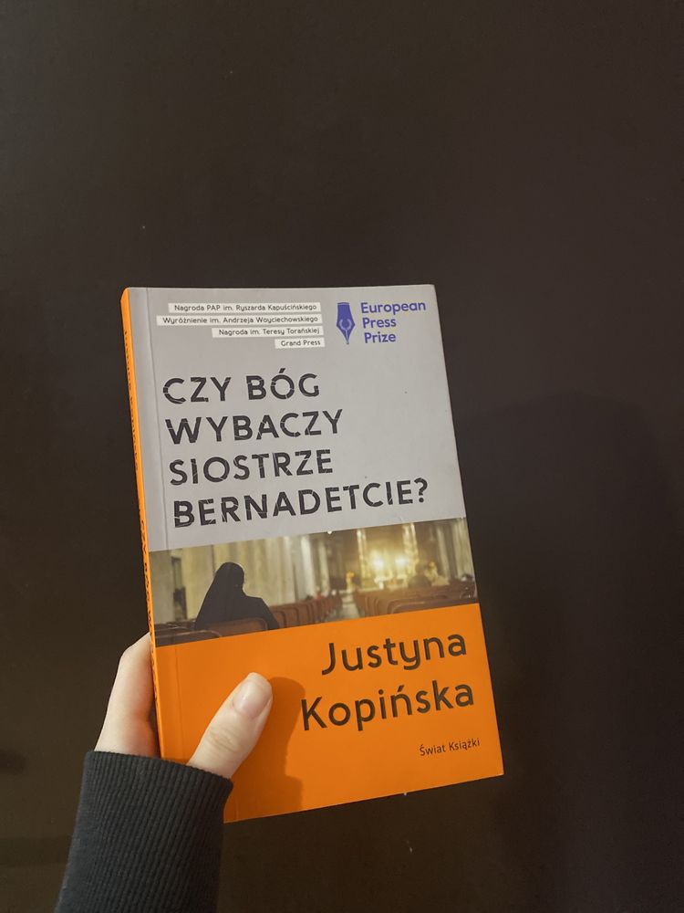 Ksiazka Justyny Kopińskiej