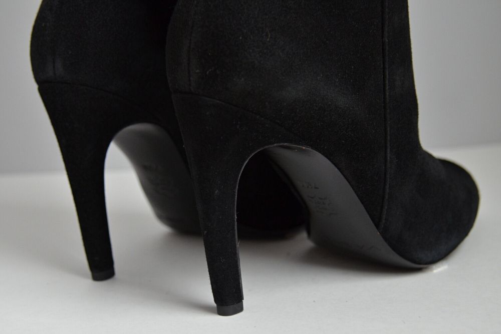 ZAMSZOWA POEZJA kozaki szpilki Via Spiga Bethany calutkie ze skóry 41