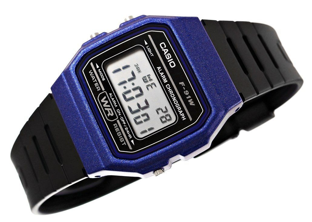 zegarek męski casio f-91wm-2adf
