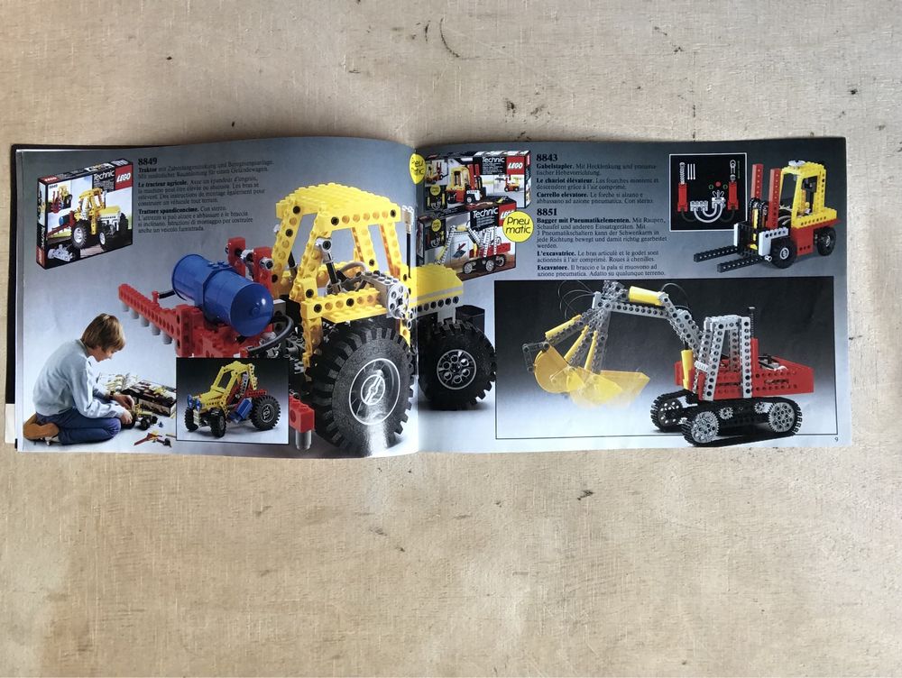 Lego Technic katalog 1987 Legoland Classic