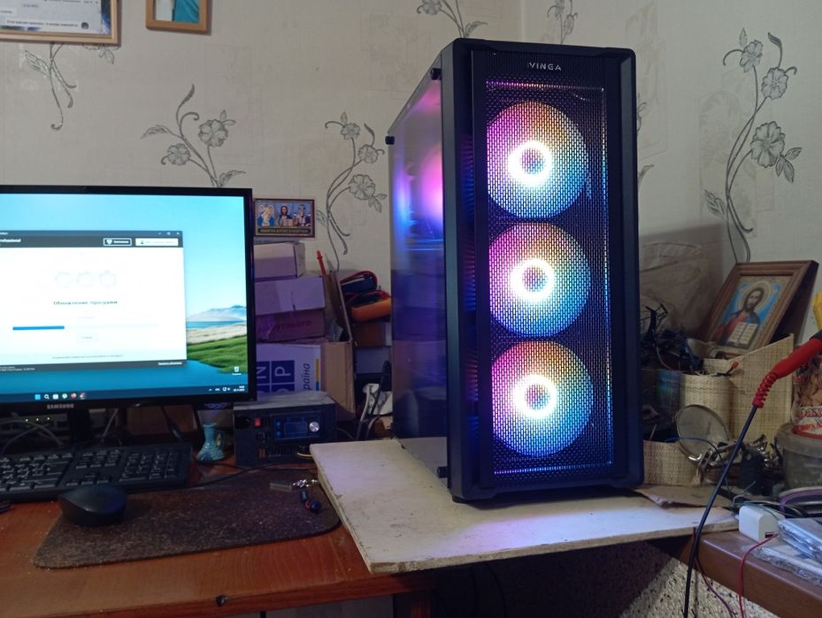 Новий компьютер RTX 4060 Ryzen 5 8400f ddr5 32g