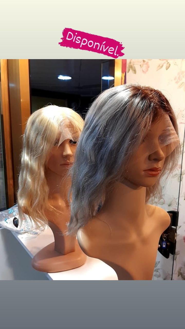 Perucas   de cabelo humano