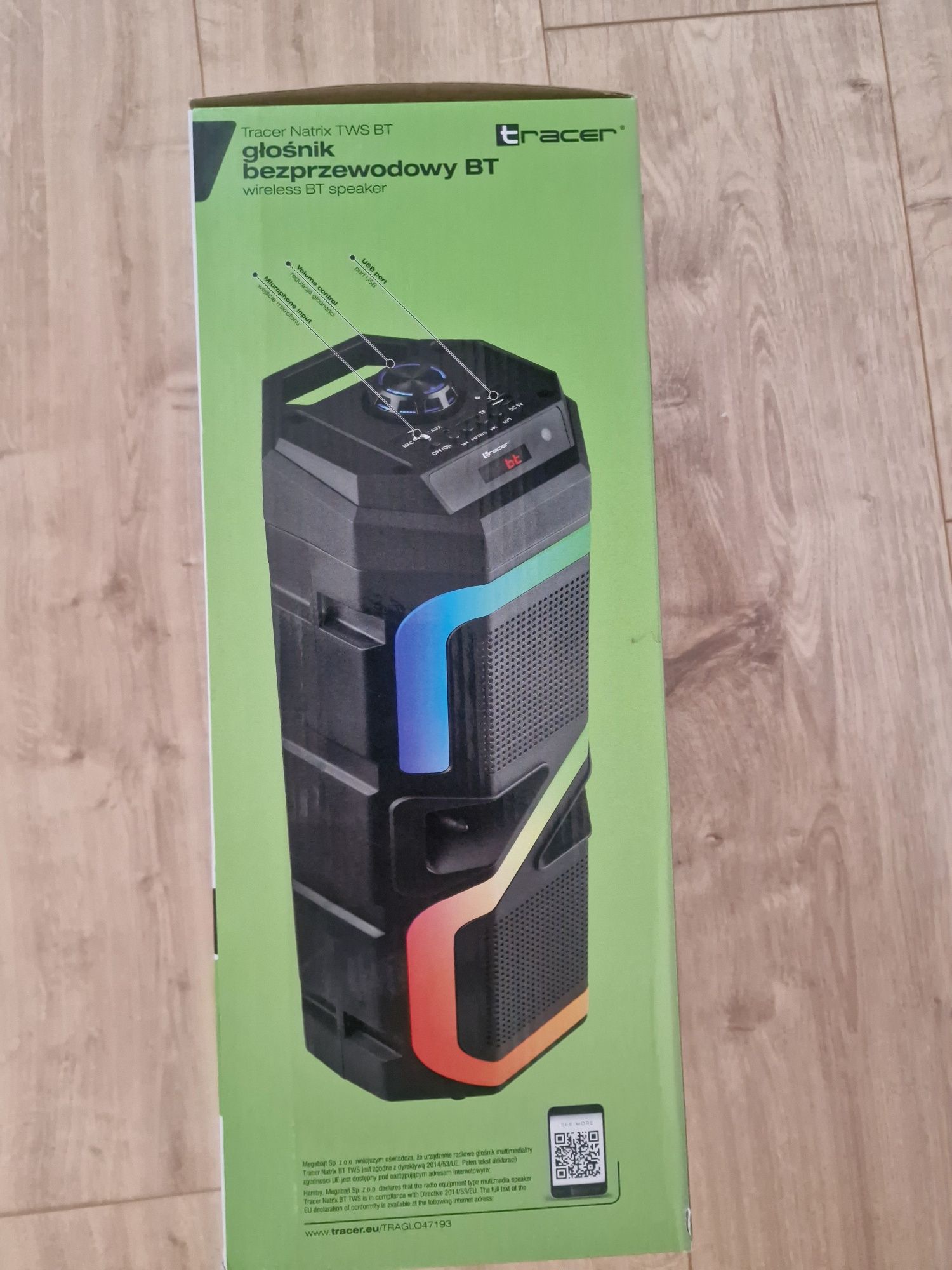 Głośnik bezprzewodowy TRACER Natrix z Bluetooth i TWS