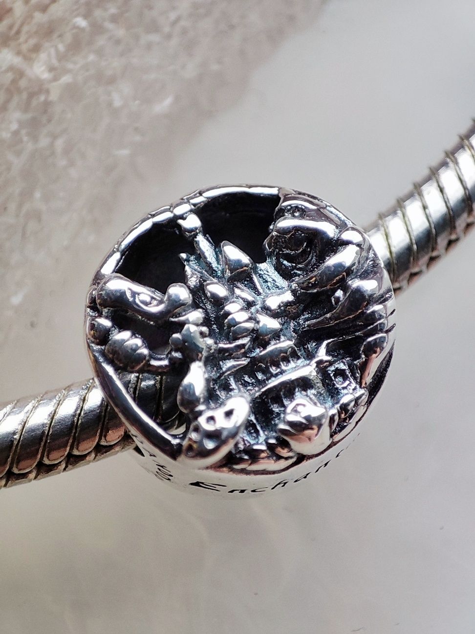 Charms zawieszka srebro 925 piękna i bestia Bella i przyjaciele