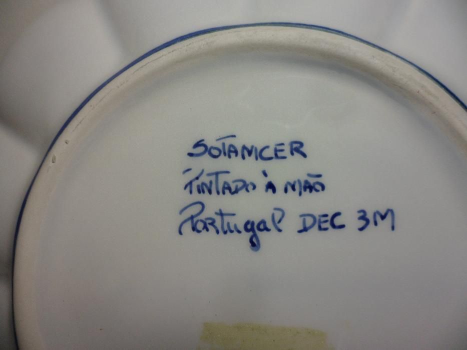 Covilhete em porcelana Portuguesa