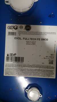 Олива моторна ELF Evolution FULL-TECH FE 5W-30 (Бочка 60л). Оригінал