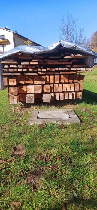 Drzewo konstrukcyjne na garaż o wymiarach 6x8x3