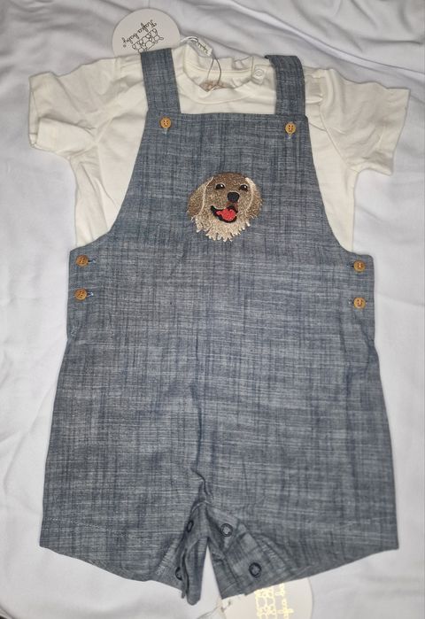 Macaquinho com blusa