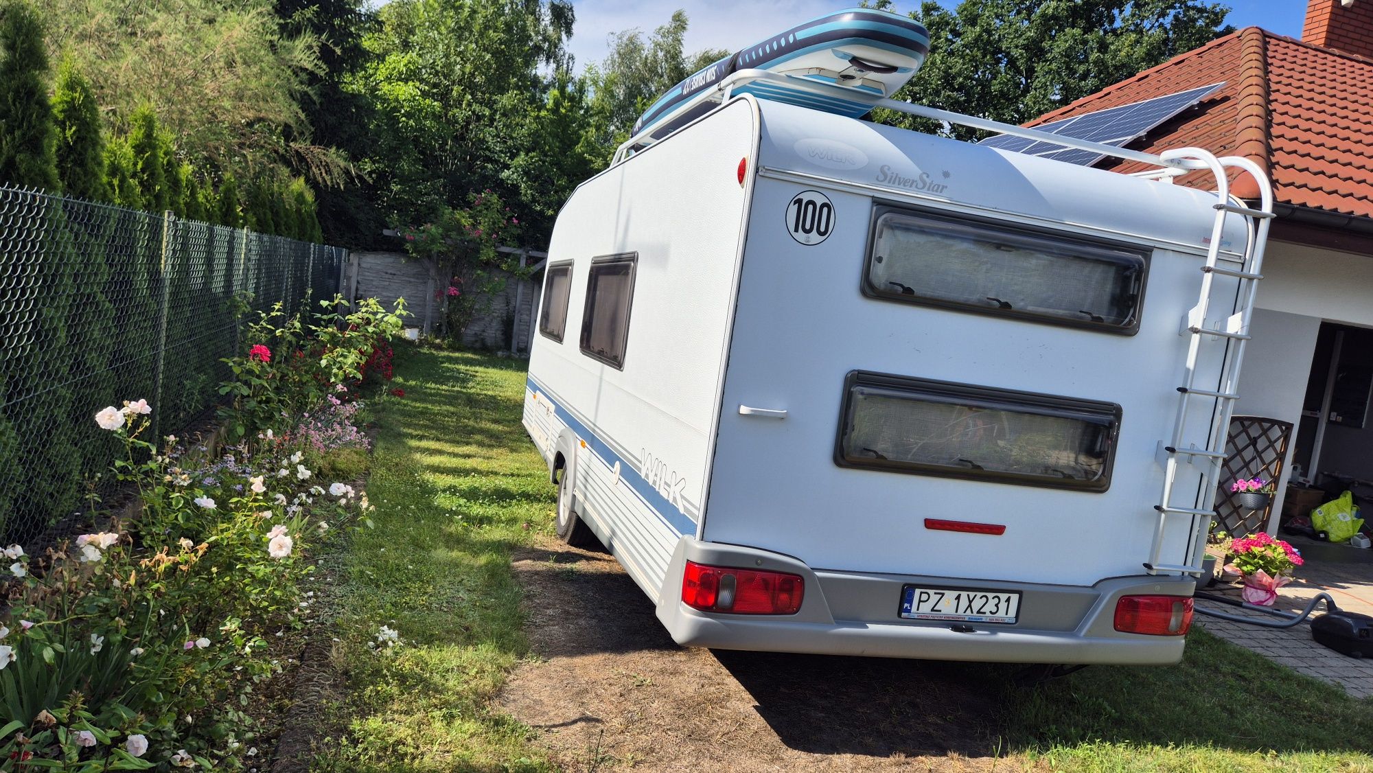 Przyczepa kampingowa Wilk 495