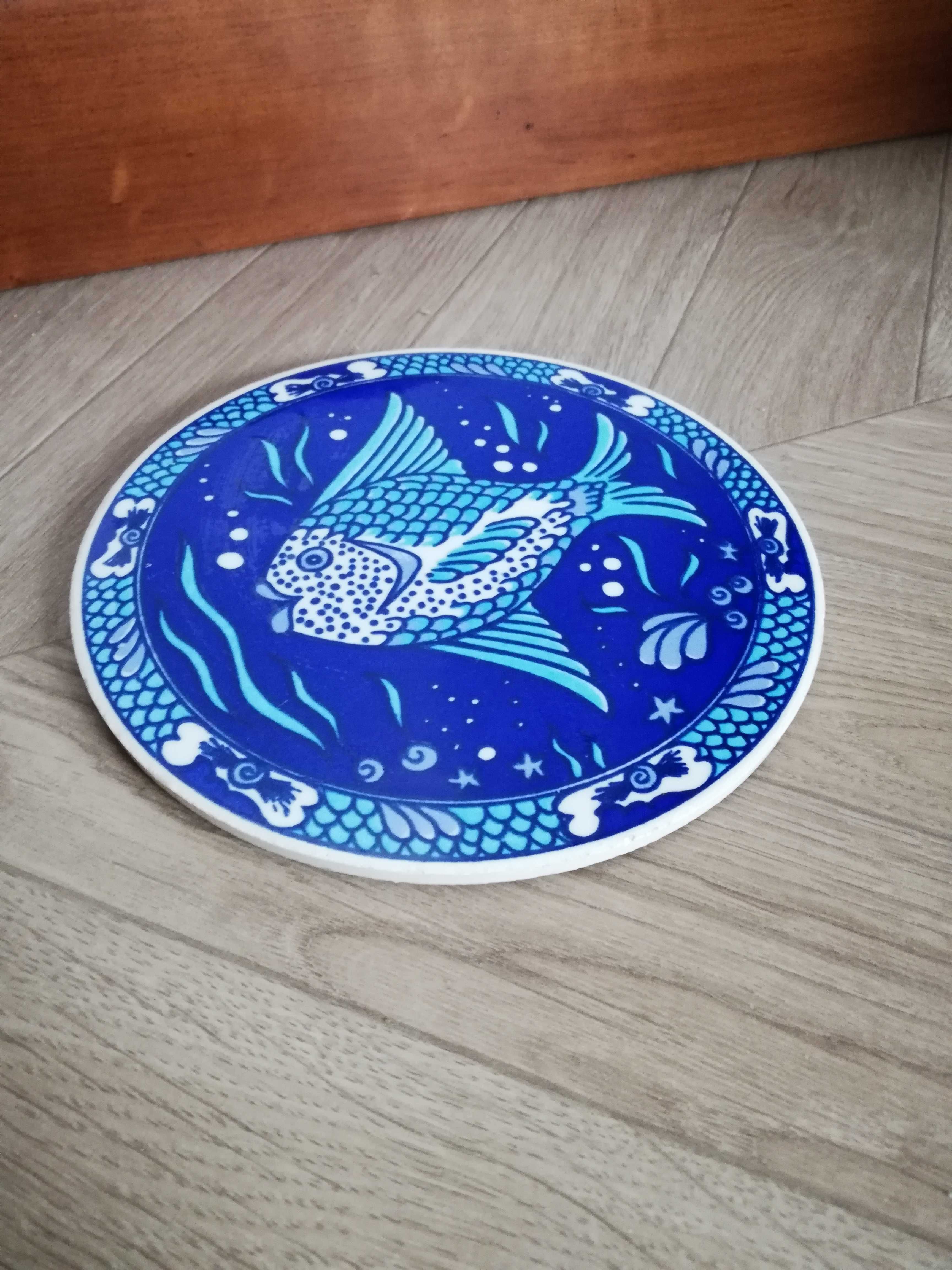 Ceramiczny okrągły kafel pod garnek