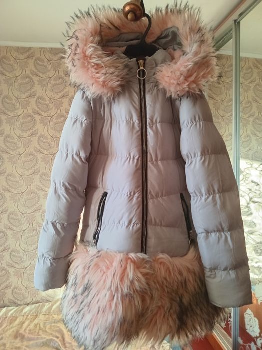 Куртка зимова дуже тепла на 12-14 років