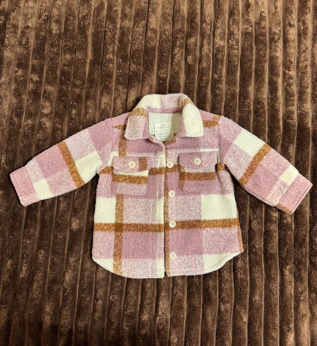 Тепла сорочка на дівчинку,9-12міс.