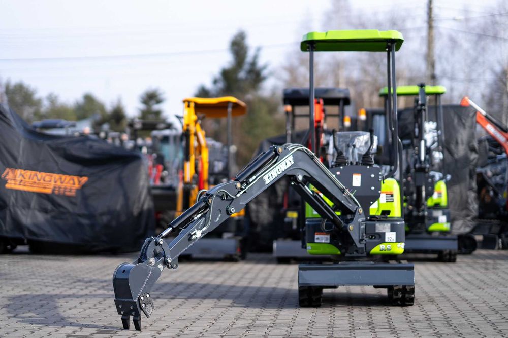 Minikoparka 1000kg MARC II XN10 RS RAMIĘ Skr CHŁODNICA 2m Głębokość