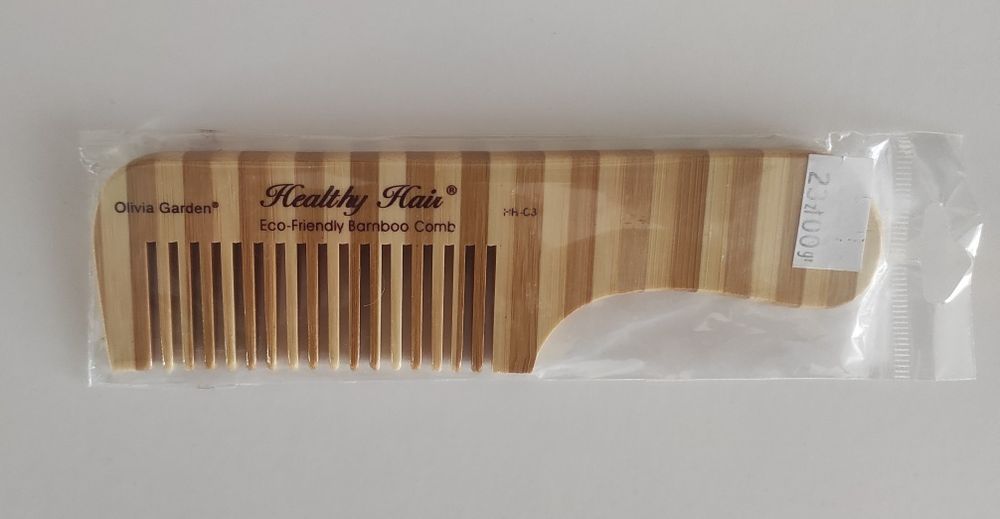 Grzebień do włosów bambusowy Olivia Garden Healthy Hair