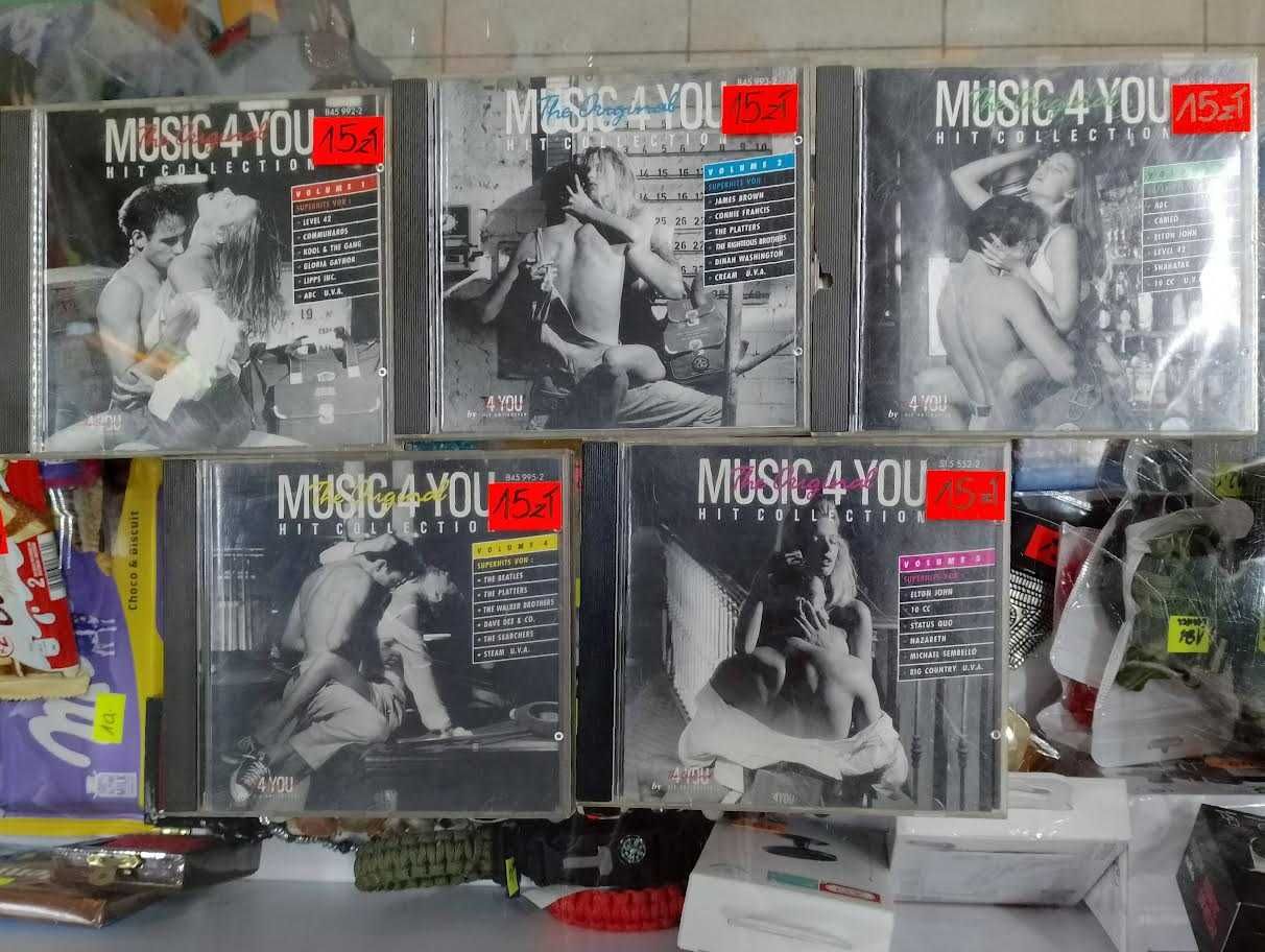 Płyty CD z muzyką - różni twórcy, kolekcje
