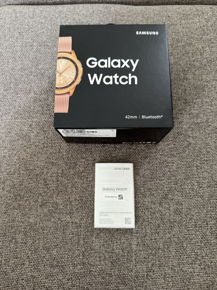 Годинник samsung galaxy watch rose gold, як новий