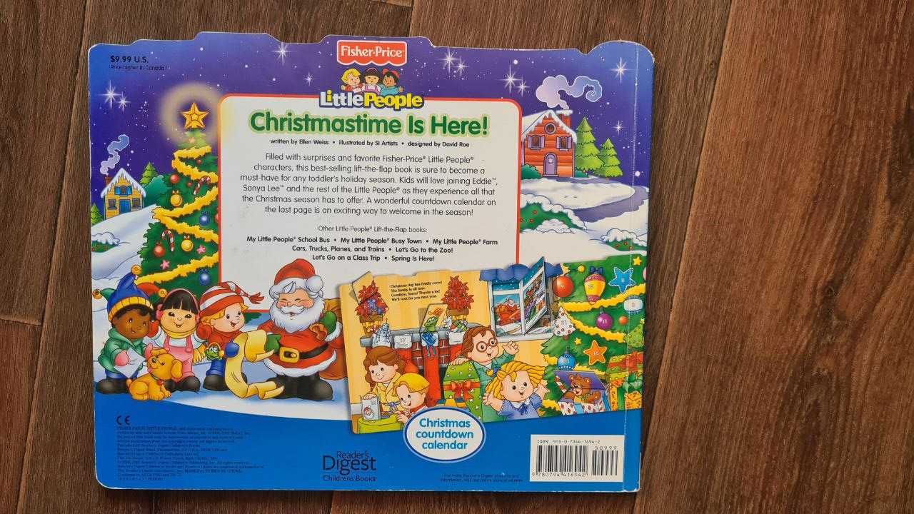 Книга на англійській мові для дітей (Christmastime Is Here)