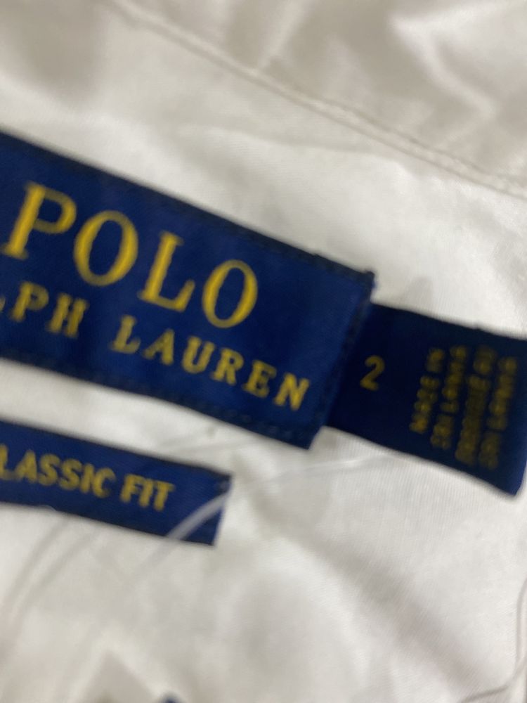 Camisa ralph lauren com etiqueta