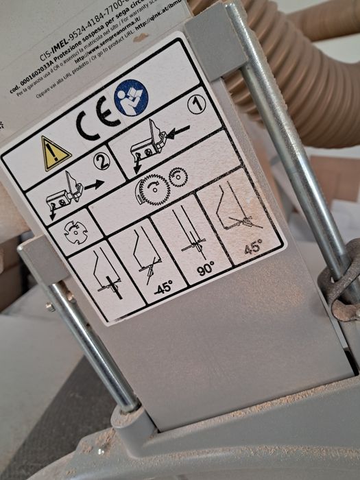 Piła formatowa SCM Holzkraft minimax six  Motoryczna (nie Felder Rema)