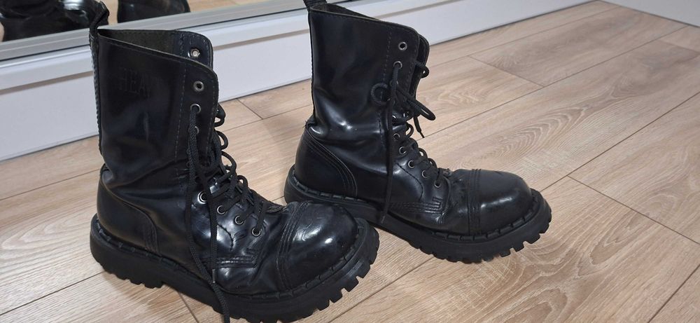 Glany 10 dziurek wkładka 28 rozmiar 44 skóra