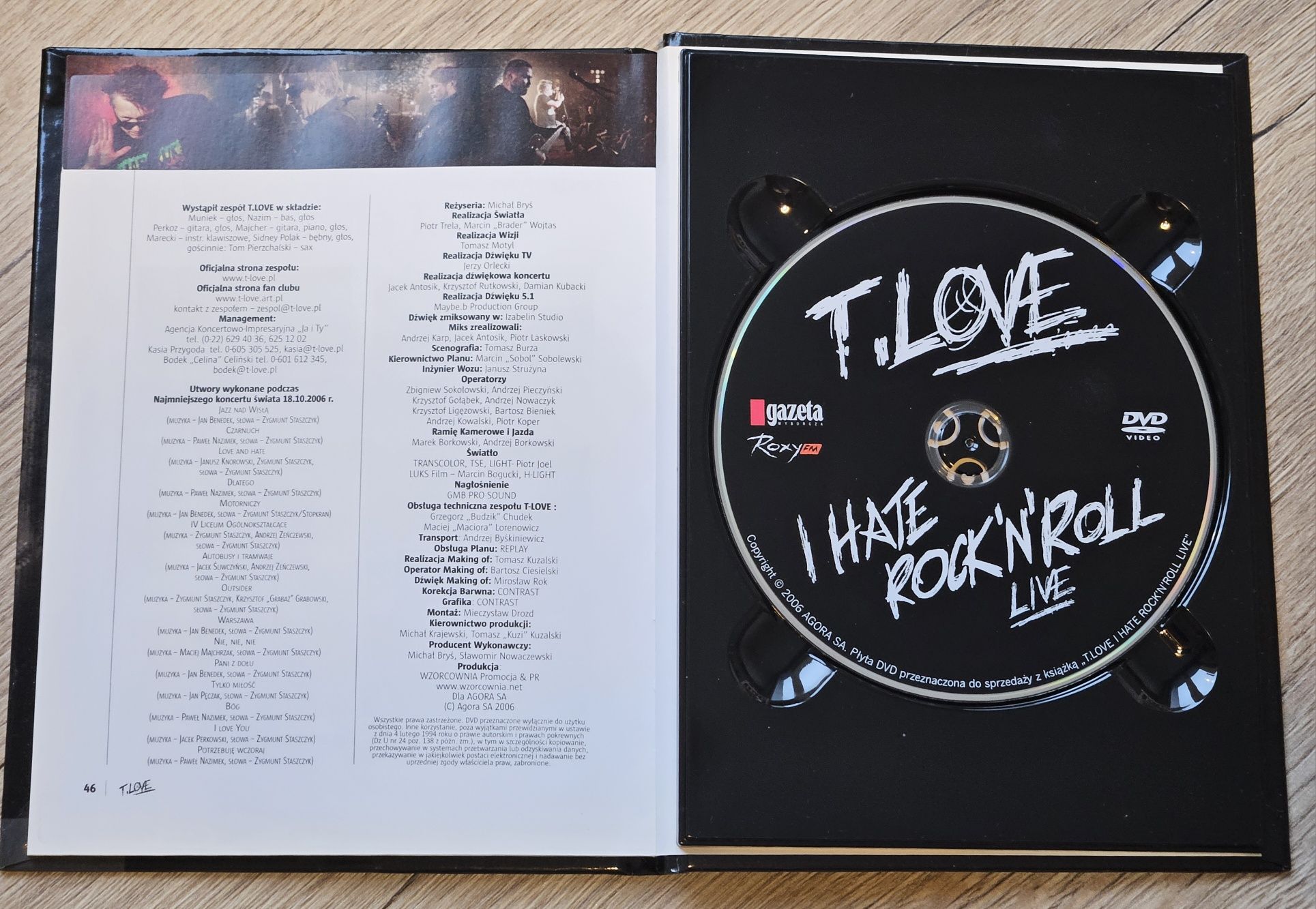 T. Love DVD - I Hate Rock'N'Roll Live