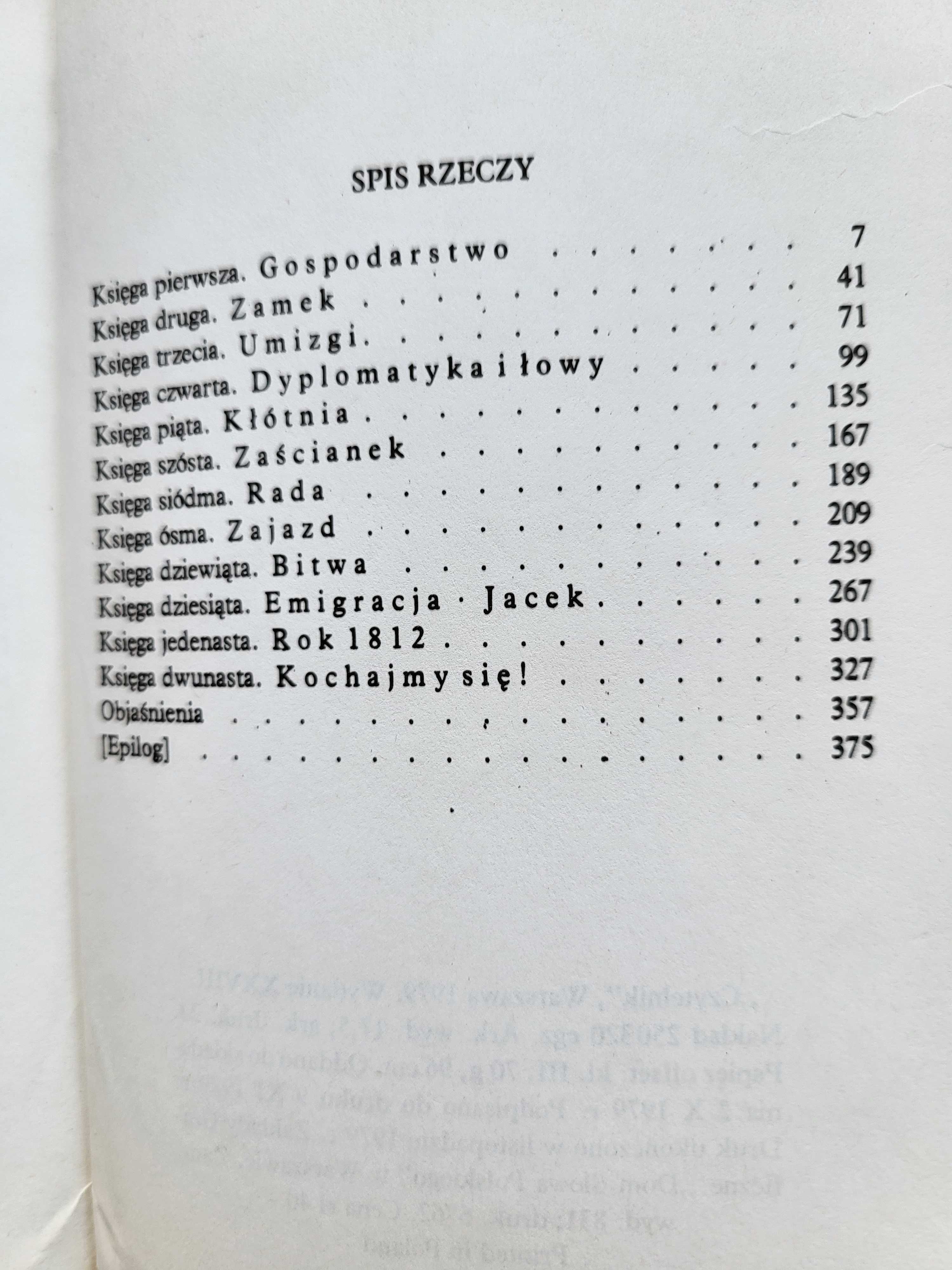 Adam Mickiewicz "Pan Tadeusz" - B. TANIO!