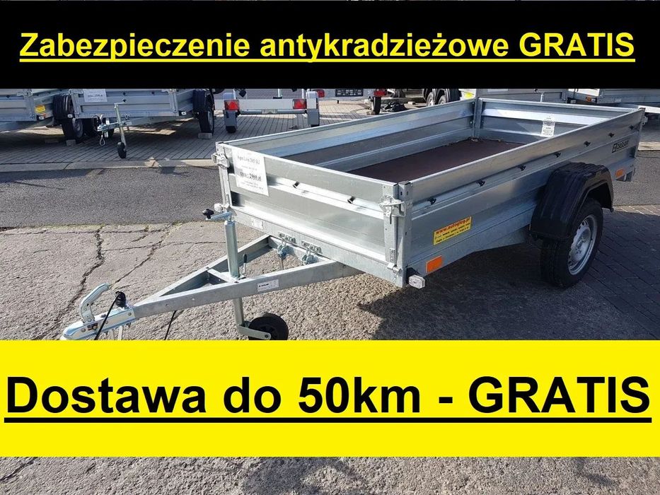 Zaslaw 265SU / 265T / 265RS  LED Lampy - Mocna przyczepa , Kat B , 265 / 132 / 35 cm