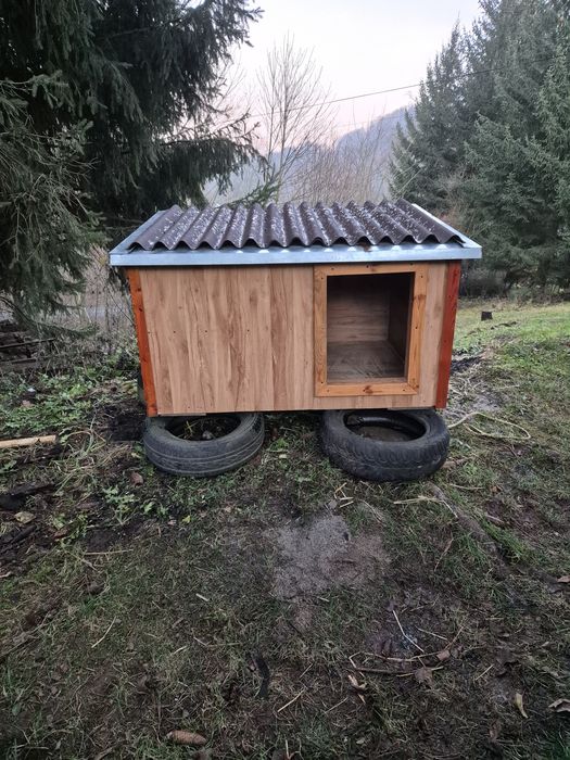 Duża ocieplona buda dla psa XL