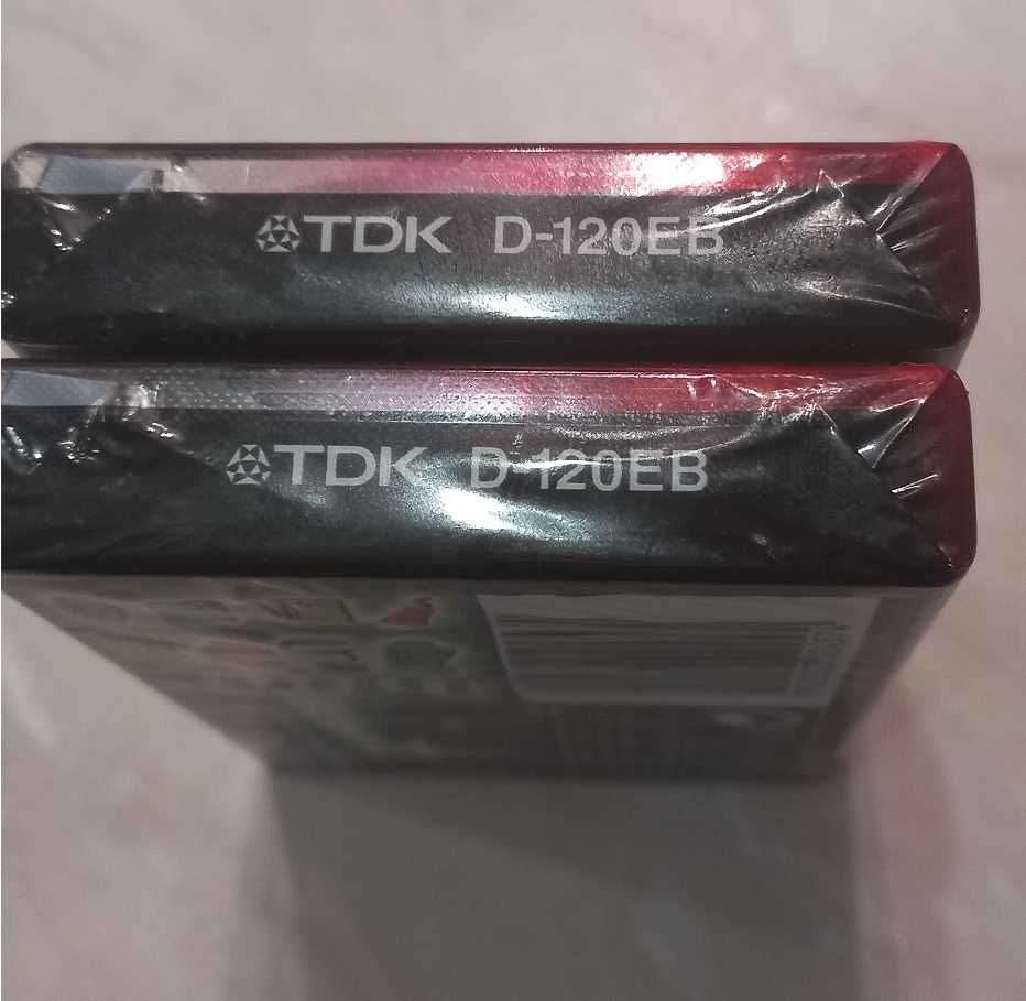 Новые кассеты TDK D-120 2 шт