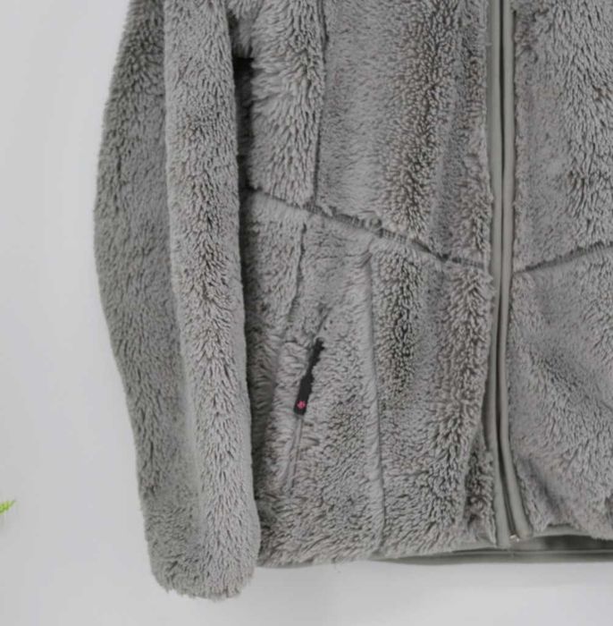 Bardzo ciepła futrzana bluza na polarku Georgaphical Norway 2 XS/S