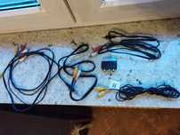 Przejściówka Euro SCART do magnetowidu -różne 4 kable analogowe video