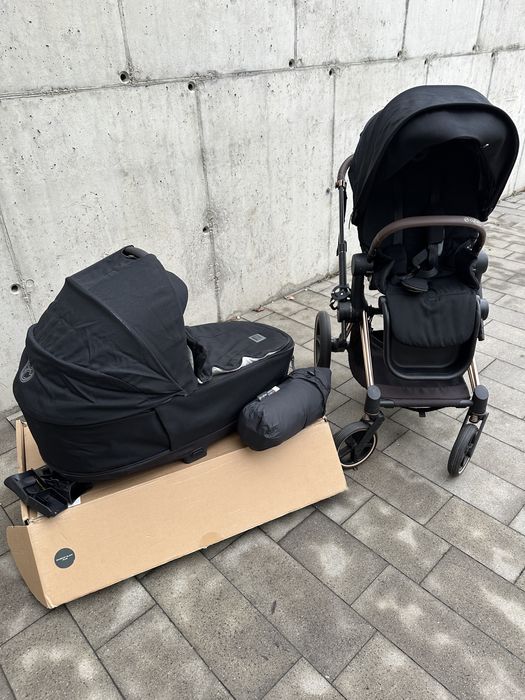 Wózek wielofunkcyjny 2w1 Cybex Priam 2.0 PLUS Stardust Black Rosegold