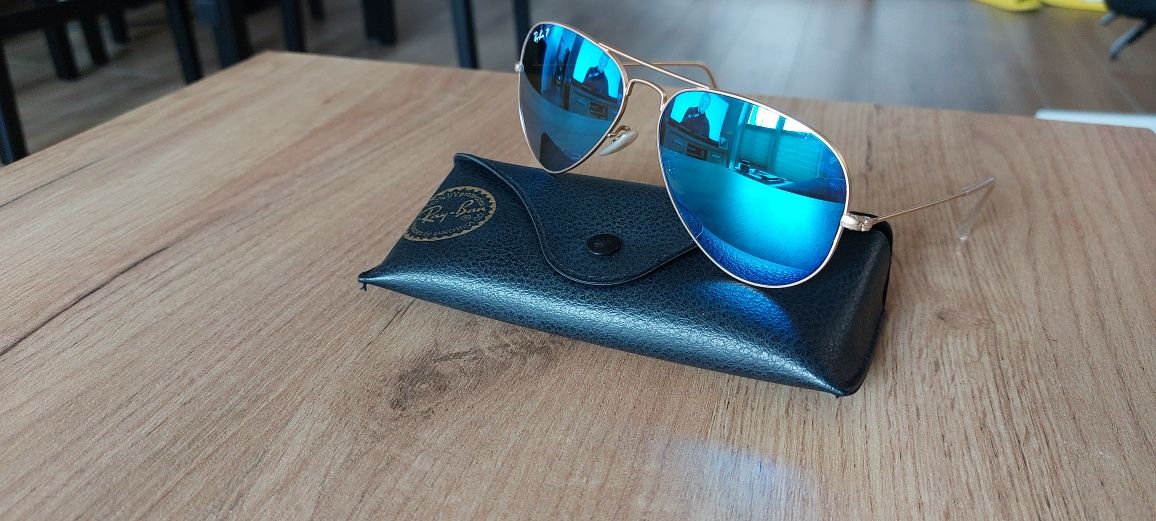 Ray Ban AVIATOR 3025 z polaryzacją