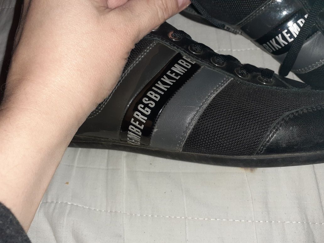 Buty bikkem bergs bikkembergs 40 czarne adidasy półbuty