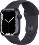 Smartwatch Apple WATCH 7 45mm, czarny WIFI + LTE CELLULAR