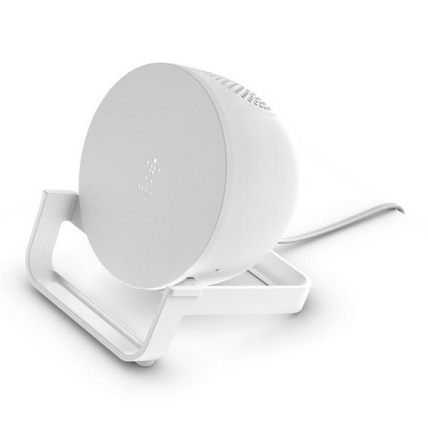 Belkin Ład. Indukcyjna+Głośnik 10W Biały/White Auf001Vfwh