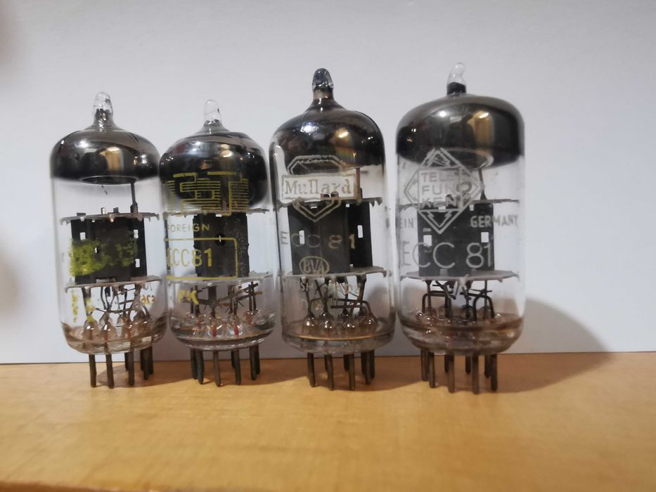 Радиолаампы ECC81,ECC82 ECC83