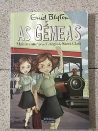 Livro-As Gémeas-Mais aventuras no Colégio de Santa Clara-Enid Blyton