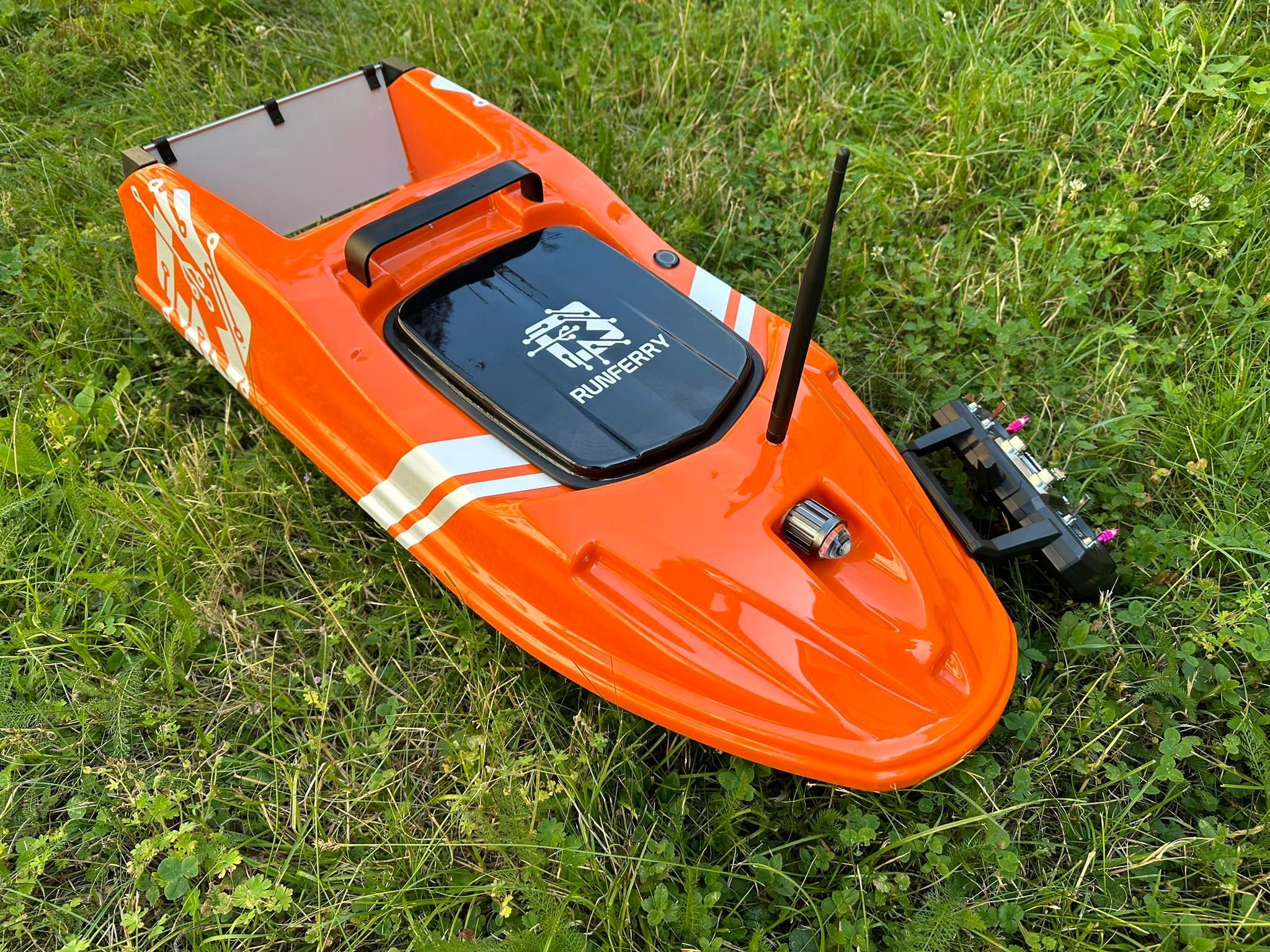 Короповий кораблик Runferry SOLO V3 GPS Orange Глубиномір у Подарунок.