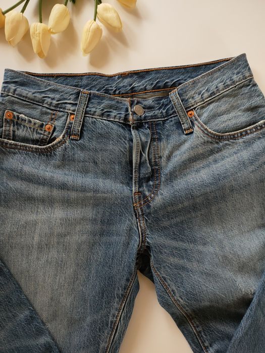 Levi's 501 dżinsy jeansy damskie mom jeans rozm 36 24/32