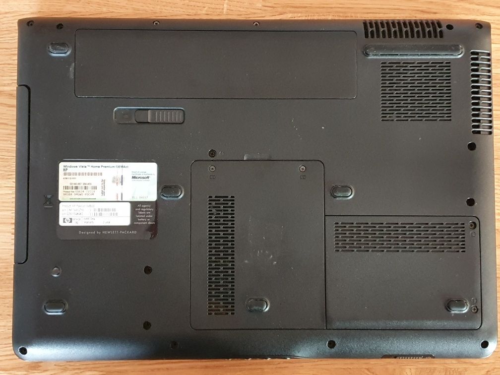 Laptop HP Pavilion DV6000 Core 2 Duo T7250 2GHz RAM 2GB