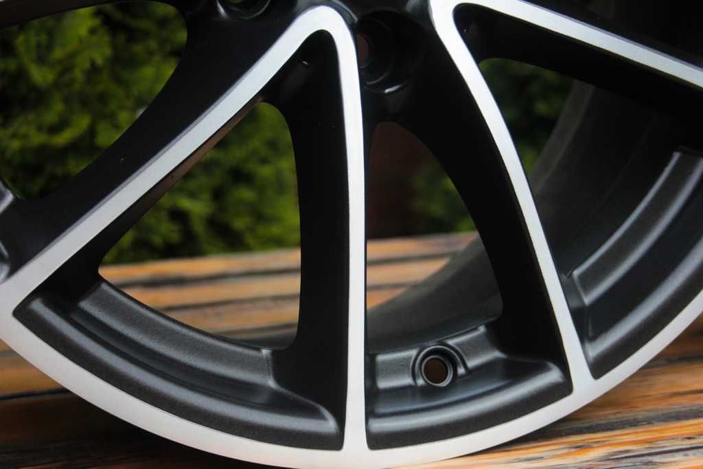5x112 17 cali Audi A3 A4 A5 A6 A7 A8 jak nowe CIEMNY GRAFIT