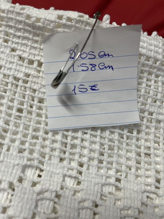 Toalha em renda 2.05cm