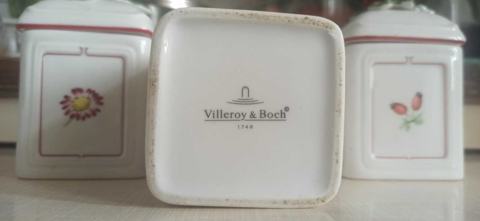 Фарфор Villeroy&Boch Petite Fleur. Мармеладница 3шт. Премиум винтаж