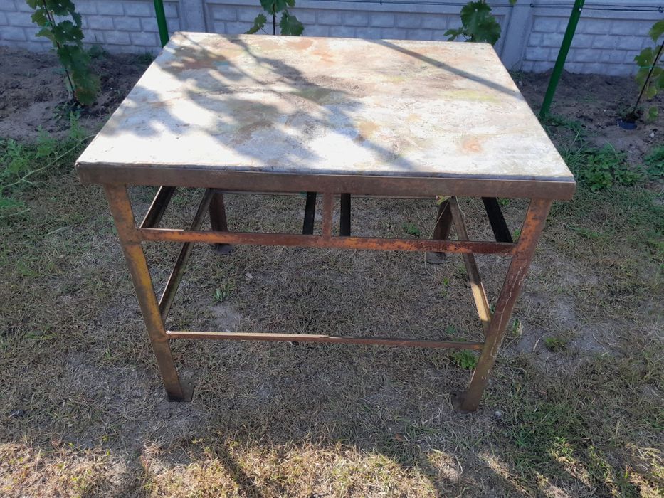 Stół warsztatowy solidny PRL