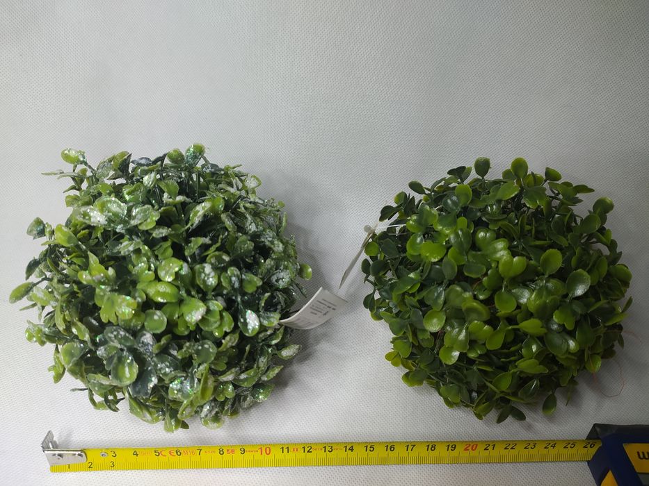 Sztuczny bukszpan kula 2 sztuki