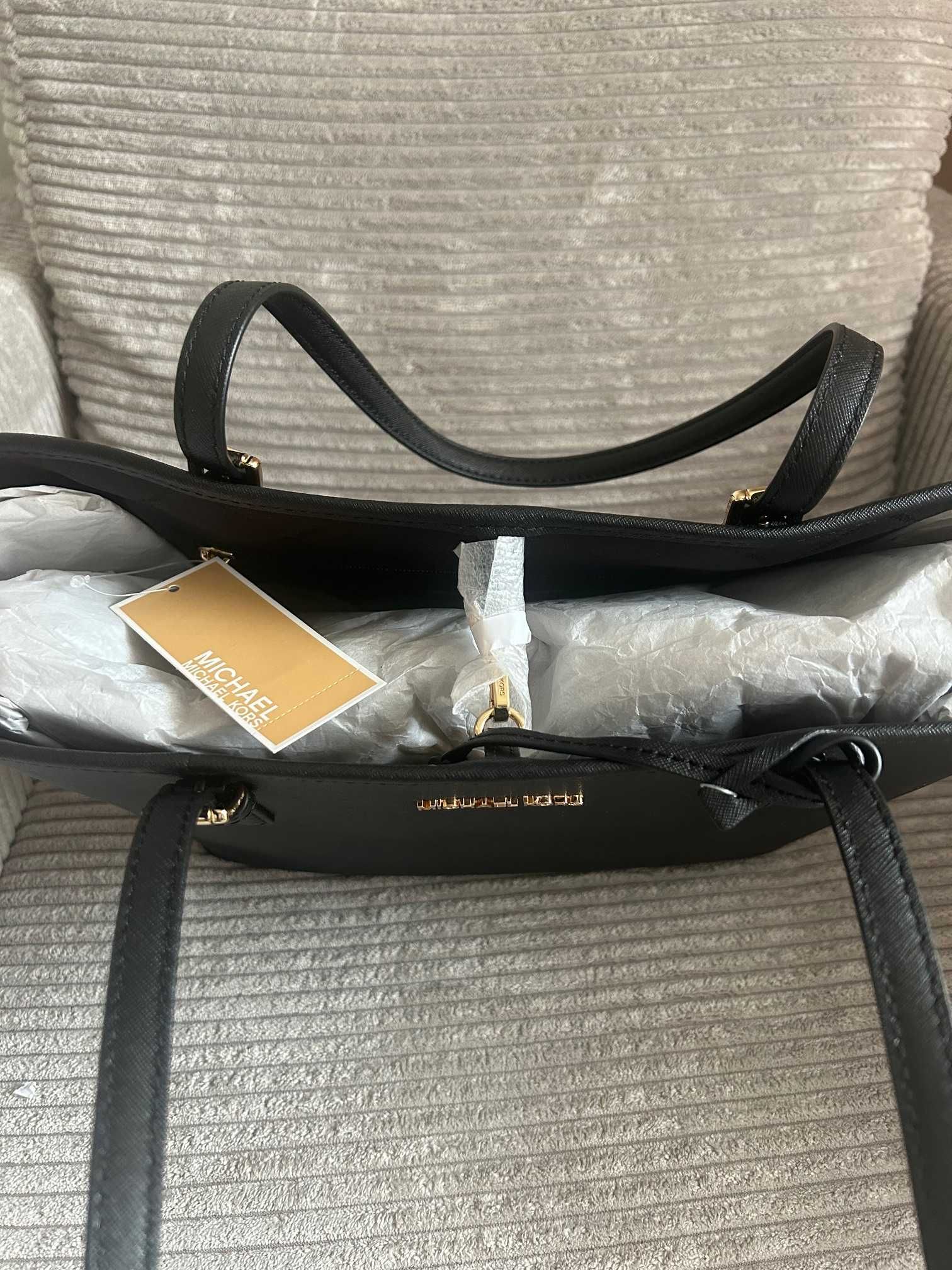 nowa torebka skórzana Michael KORS czarna oryginał